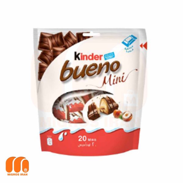 شکلات مینی بوینو کیندر Kinder مدل Bueno وزن 108 گرم