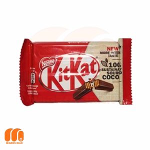 شکلات کیت کت KitKat چهار انگشتی با طعم شیری 41.5 گرم