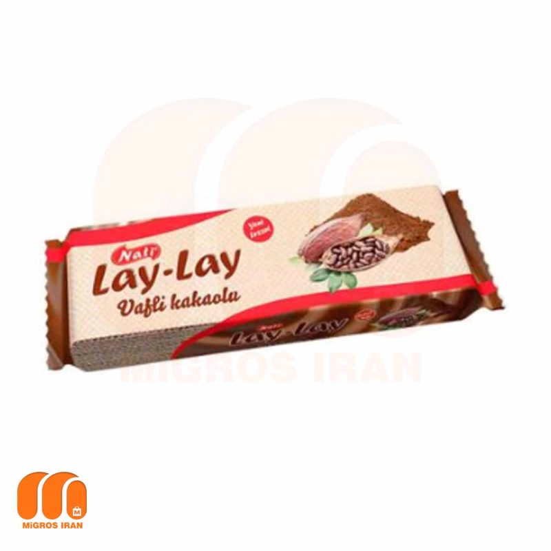 ویفر ناتی Nati مدل lay-lay با طعم کاکائویی 300 گرم