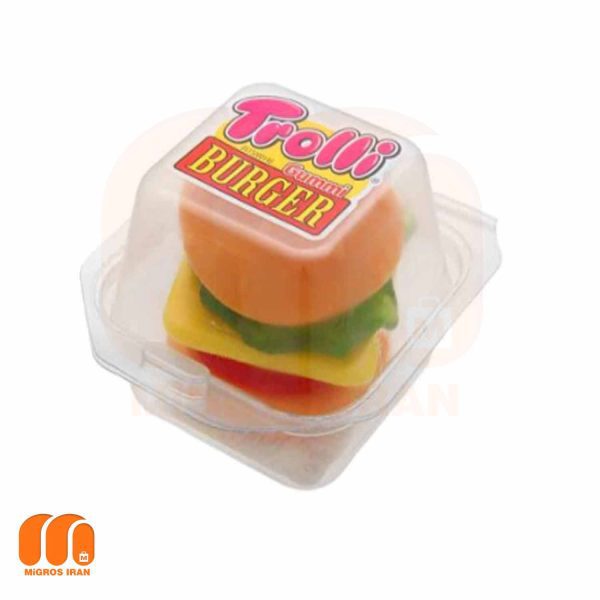 پاستیل بیگ برگر ترولی Trolli Big Burger وزن 50 گرم