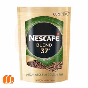 پودر قهوه نسکافه Nescafe مدلBlend 37 وزن 80 گرم