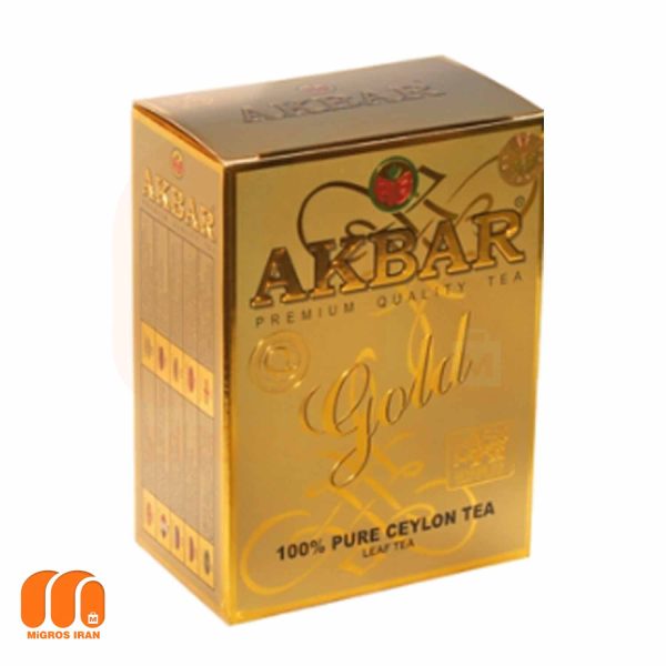 چای اکبر Akbar مدل Gold وزن 500 گرم