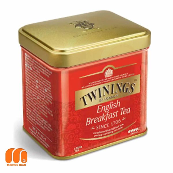 چای سیاه توینینگز Twinings مدل English Breakfast وزن 100 گرم