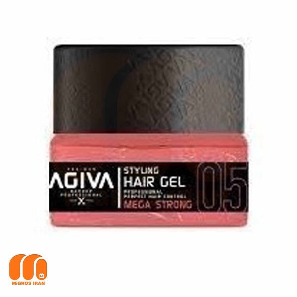 ژل مو آگیوا AGIVA مدل Mega Strong درجه سختی 05 حجم 700 میل