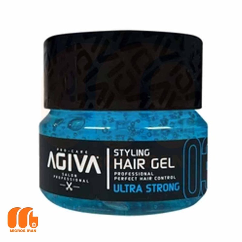 ژل مو آگیوا Agiva مدل Extra Strong با درجه سختی 03 حجم 200 میل