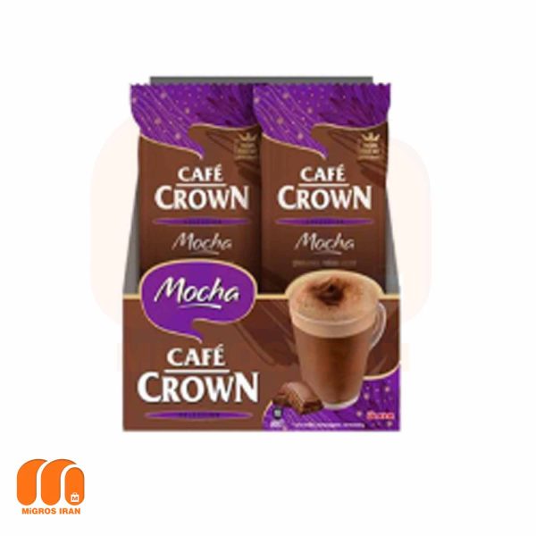 کافه کراون لاته اولکر Latte cafe CROWN همراه پودر کاکائو 215 گرم