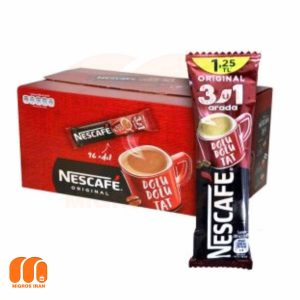 کافی میکس 3 در 1 نسکافه Nescafe بسته 96 عددی