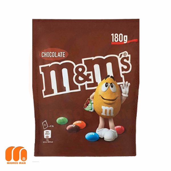 کوکی شکلاتی ام اند ام M&M وزن 180 گرم