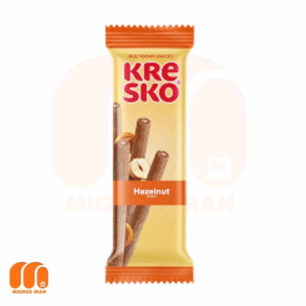 استيک کراسکو KRESKO مدل Hazelnut Cream با مغز کرم فندقی 40 گرم