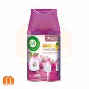 اسپری خوشبو کننده هوا ایرویک Airwick Smooth Satin , Mon Lily رایحه گل سوسن 250 میل