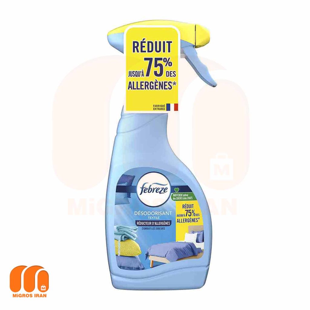 اسپری خوشبو کننده هوا و پارچه فبرز FEBREZE ایتالیا 500 میلی