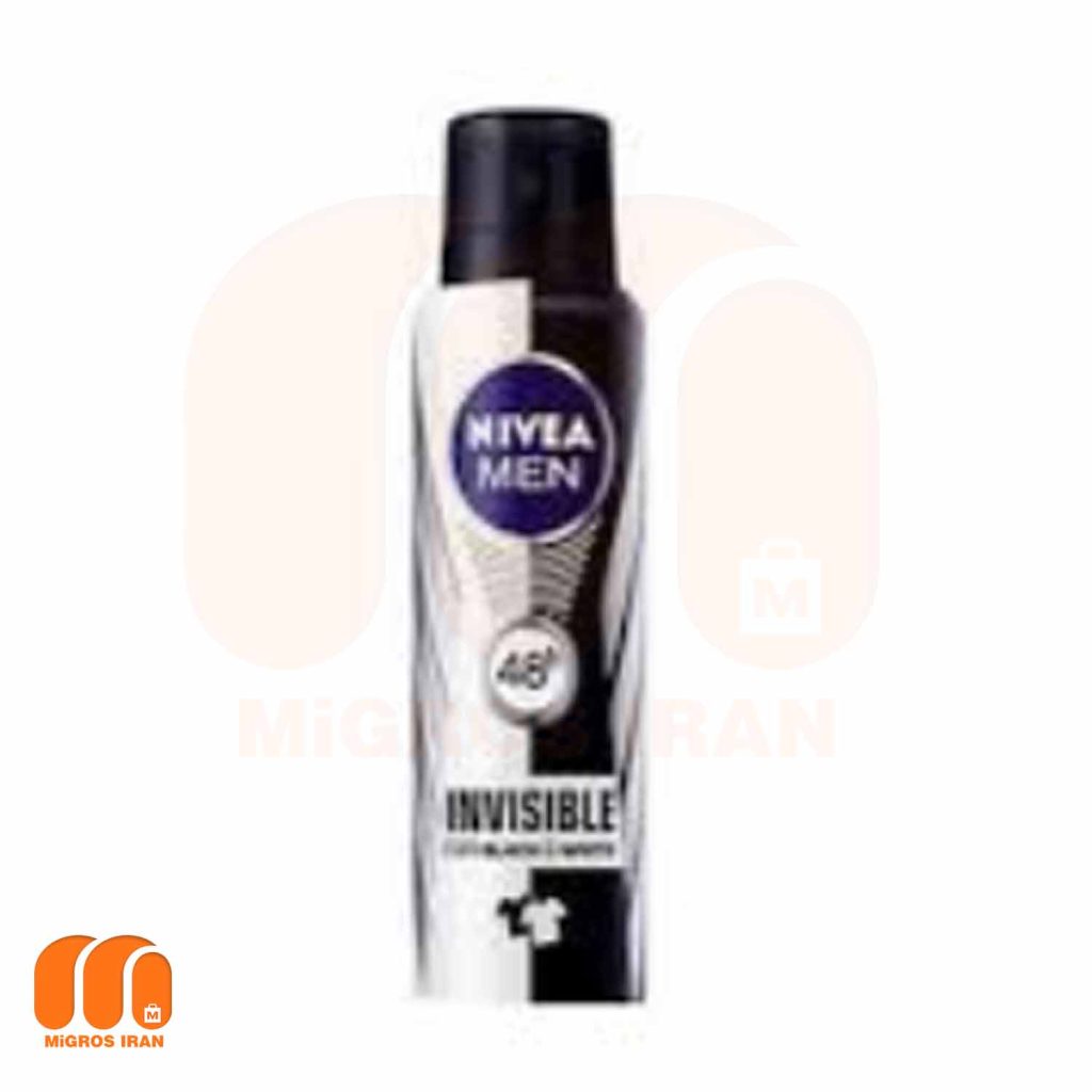 اسپری ضد تعریق مردانه نیوآ Nivea مدل Men Black & White حجم 200 میل