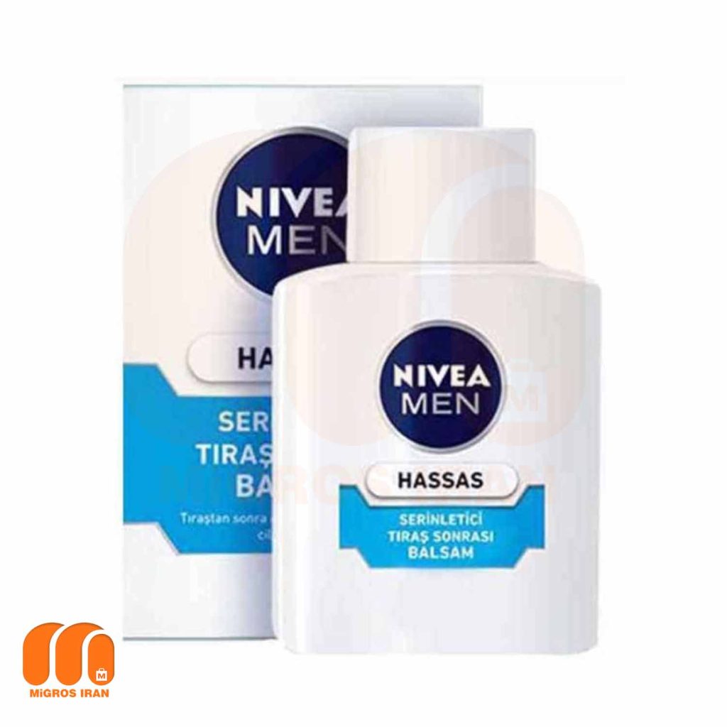 افتر شیو مردانه نیوا Nivea HASSAS Balsam مناسب پوست های حساس 100 میل