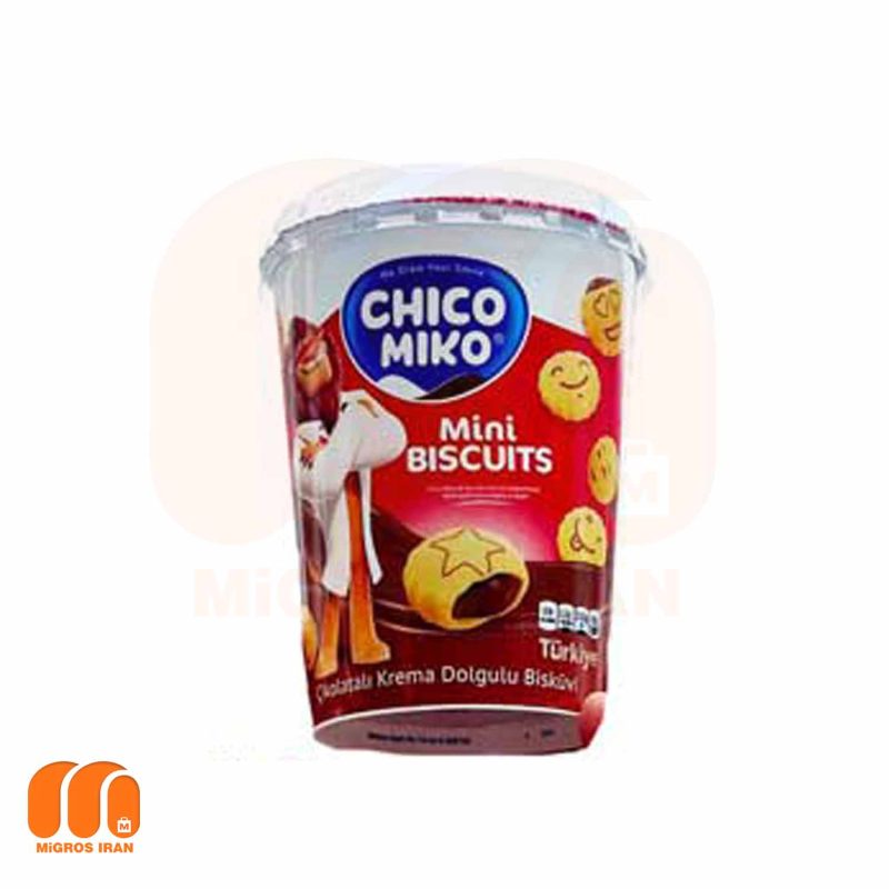 بیسکوئیت لیوانی چیکو میکو Chico Miko وزن 125 گرم