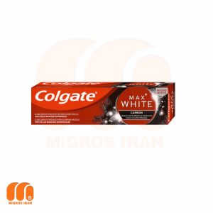 خمیر دندان کلگیت Colgate زغال فعال اپتیک سفید 125 میل