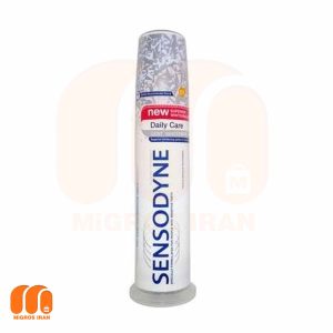 خمیردندان و سفید کننده سنسوداین Sensodyne مدل Daily Care حجم 100 میل