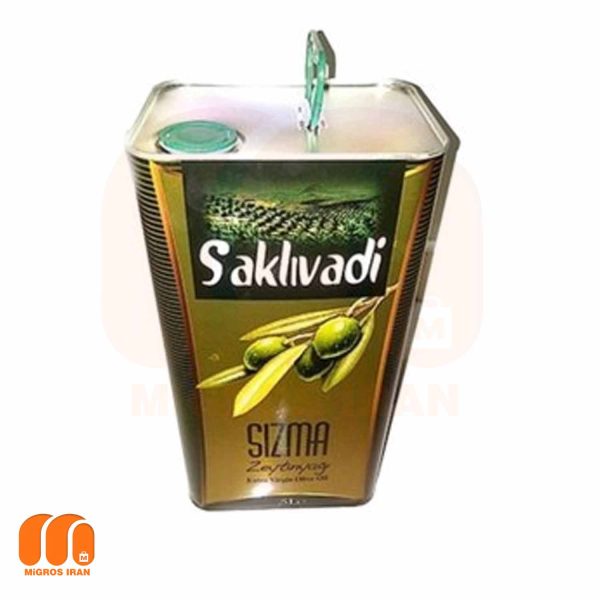 روغن زیتون ساکلیوادی Saklivadi حجم 5 لیتر