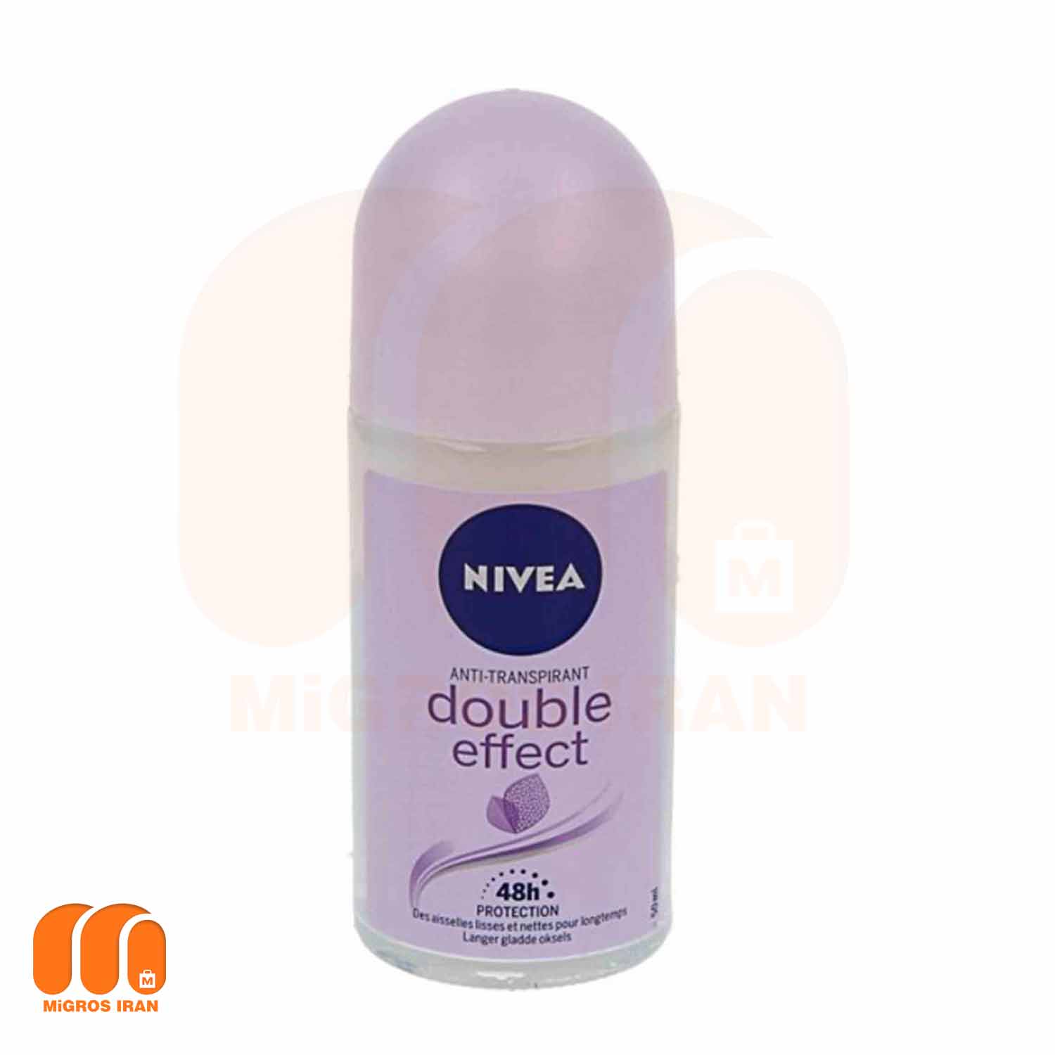 رول ضد تعریق زنانه نیوآ NIVEA مدل Double Effect حجم 50