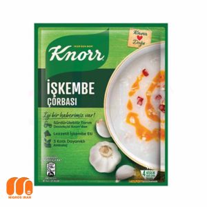 سوپ سیرابی کنور Knorr وزن 63 گرم