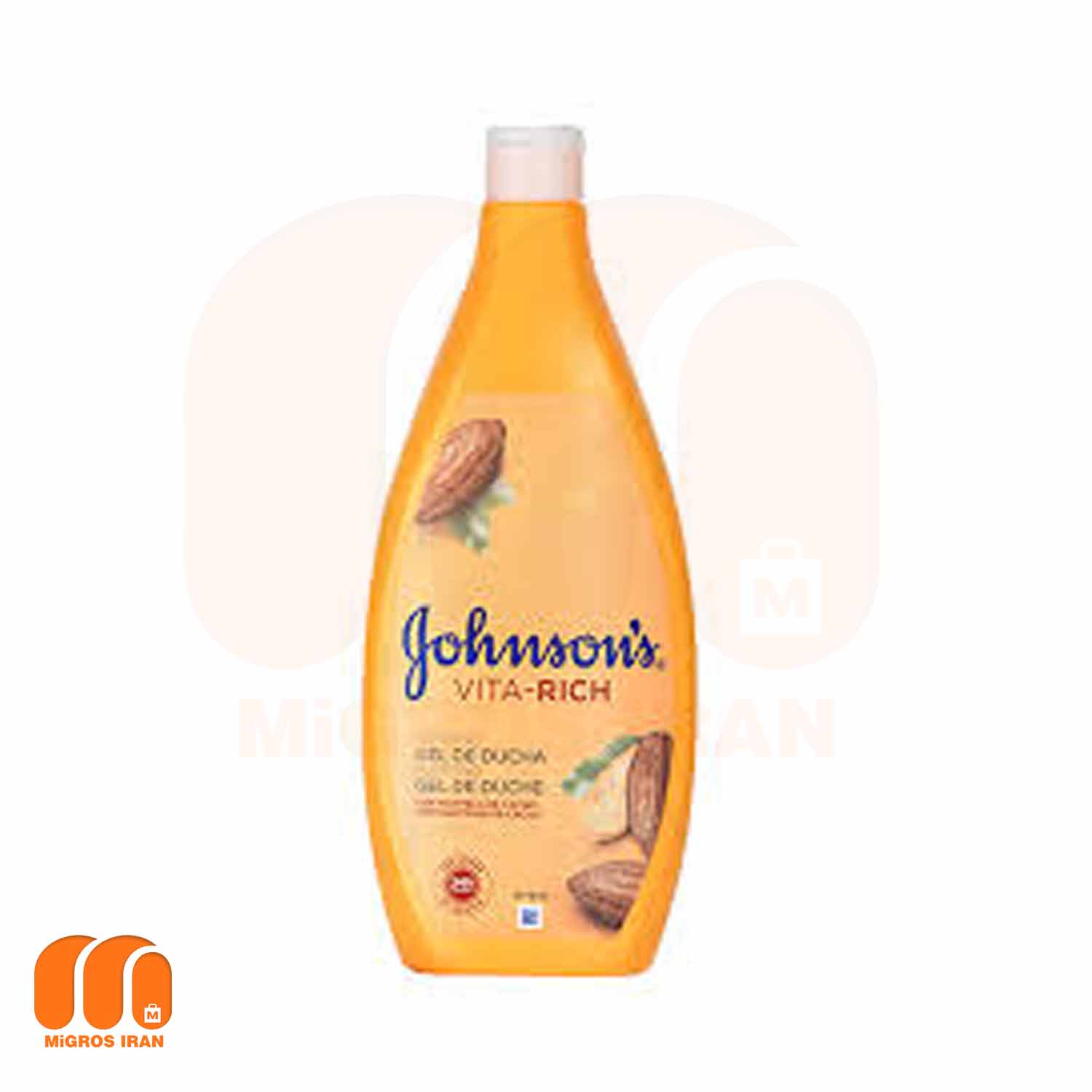 شامپو بدن جانسون Johnson سری Vita-Rich با عصاره کره کاکائو 750 میل