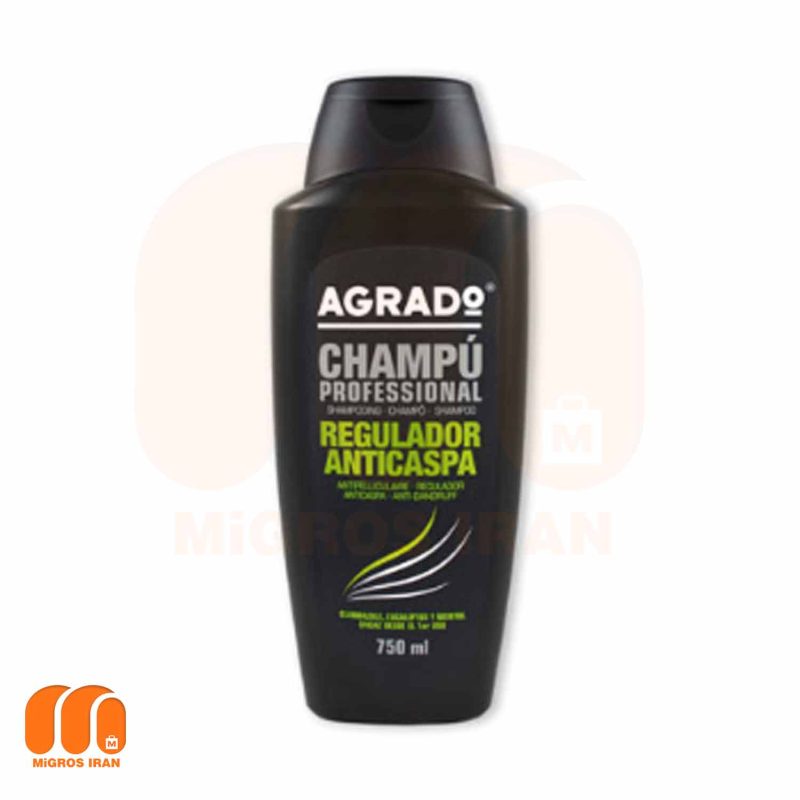 شامپو ضد شوره آگرادو Agrado مدل anti dandruff حجم 750 میل