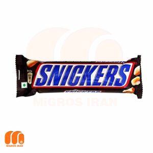 شکلات اسنیکرز Snickers با مغزدار کاراملی 50 گرم