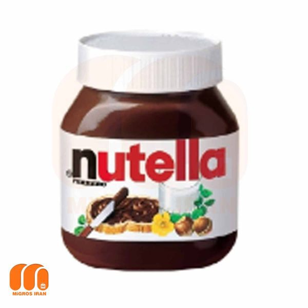 شکلات صبحانه نوتلا nutella با طعم کرم فندقی حجم 400 گرم