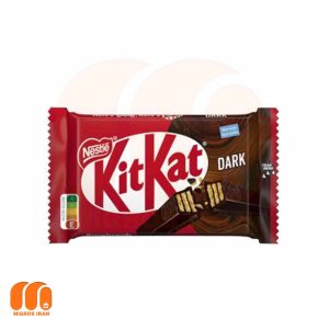 شکلات چهار انگشتی کیت کت KitKat Dark با طعم شکلات تلخ 41.5 گرم