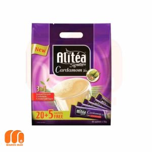 شیر چای علی تی Alitea Cardamom با طعم هل بسته 25 عددی