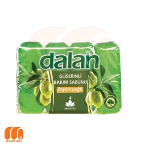 صابون دالان Dalan اورگانیک مدل ORGANIC Minerals تعداد 4 عددی