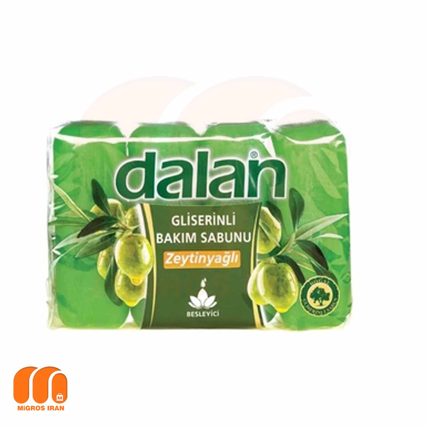 صابون دالان Dalan اورگانیک مدل ORGANIC Minerals تعداد 4 عددی