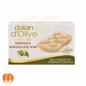 صابون ماساژ ضد سلولیت دالان DALAN مدل d'olive حجم 150 میل