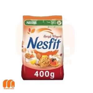 غلات صبحانه نسفیت نستله nestle جو دوسر و مخلوط میوه ها 400 گرمی