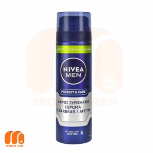 فوم اصلاح نیوآ Nivea مدل Protect & Care حجم 200 میل