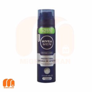 فوم اصلاح نیوا Nivea مدل Protect And Care حاوی عصاره آلوئه ورا 250 میل