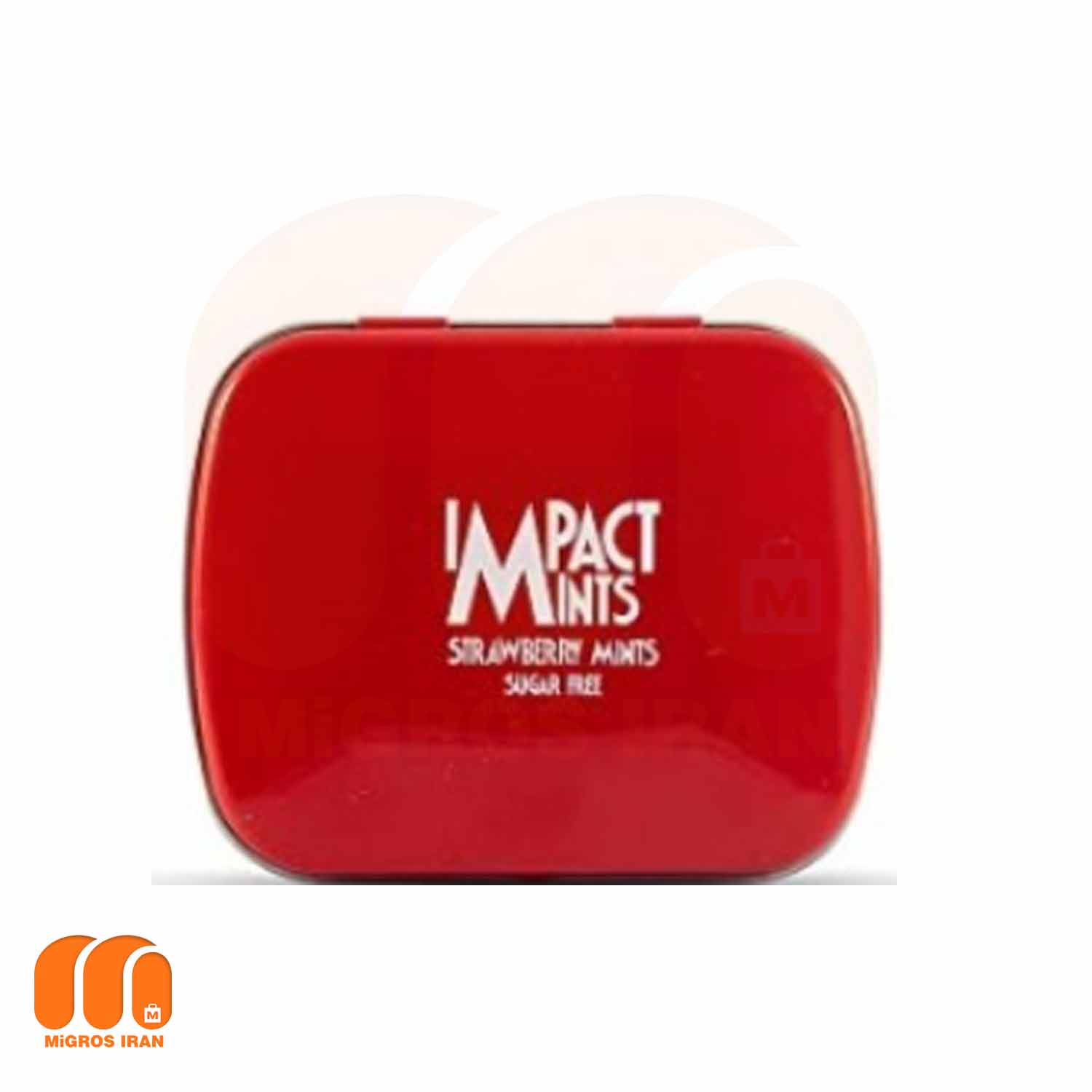 قرص خوشبو کننده دهان ایمپکت مینتز IMPACT MINTS با طعم توت فرنگی 14 گرم