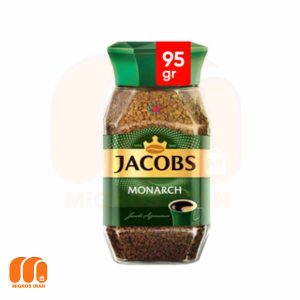 قهوه فوری جاکوبز Jacobs مدل monarch وزن 95 گرم