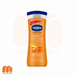 لوسیون بدن وازلین Vaseline مدل Healthy Even Tone حجم 400 میل