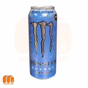 نوشیدنی انرژی زای مانستر Monster مدل Ultra Blue آبی 500 میل