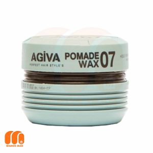 واکس مو آگیوا AGIVA Wax POMADE با درجه سختی 07 حجم 175 میل