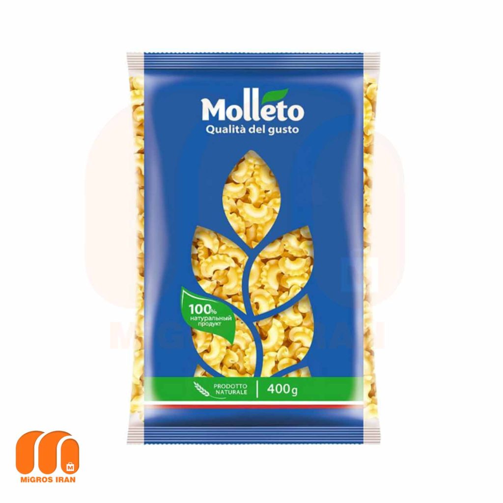 پاستا مولتو Molleto با طرح تاج خروس 400 گرم