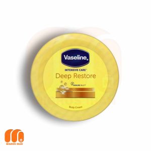 کرم بدن وازلین Vaseline Deep Restore بازسازی کننده 75 میل