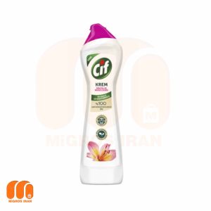 کرم تمیز کننده سطوح سیف Cif با رایحه گل موگه و فریزیا 500 میل