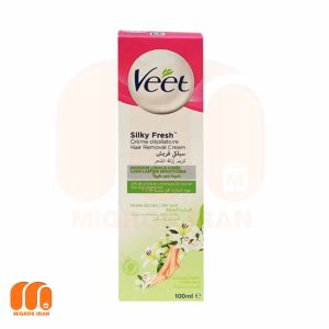 کرم موبر ویت Veet مناسب پوست خشک با رایحه زنبق 100 میل