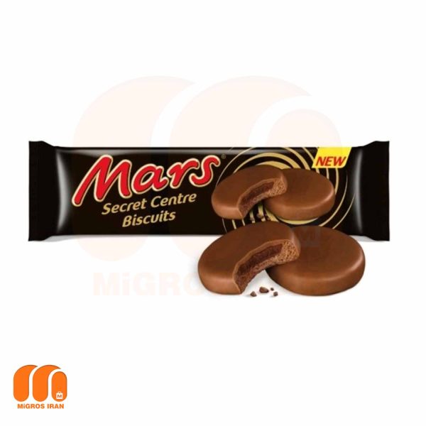 کوکی بیسکوییت مارس Mars با مغز شکلاتی 132 گرم