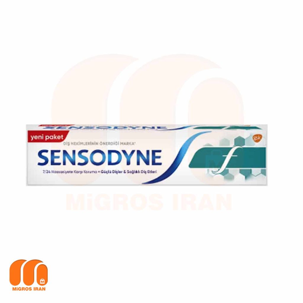 خمیر دندان سنسوداین Sensodyne مدل Fluoride حجم 100 میل