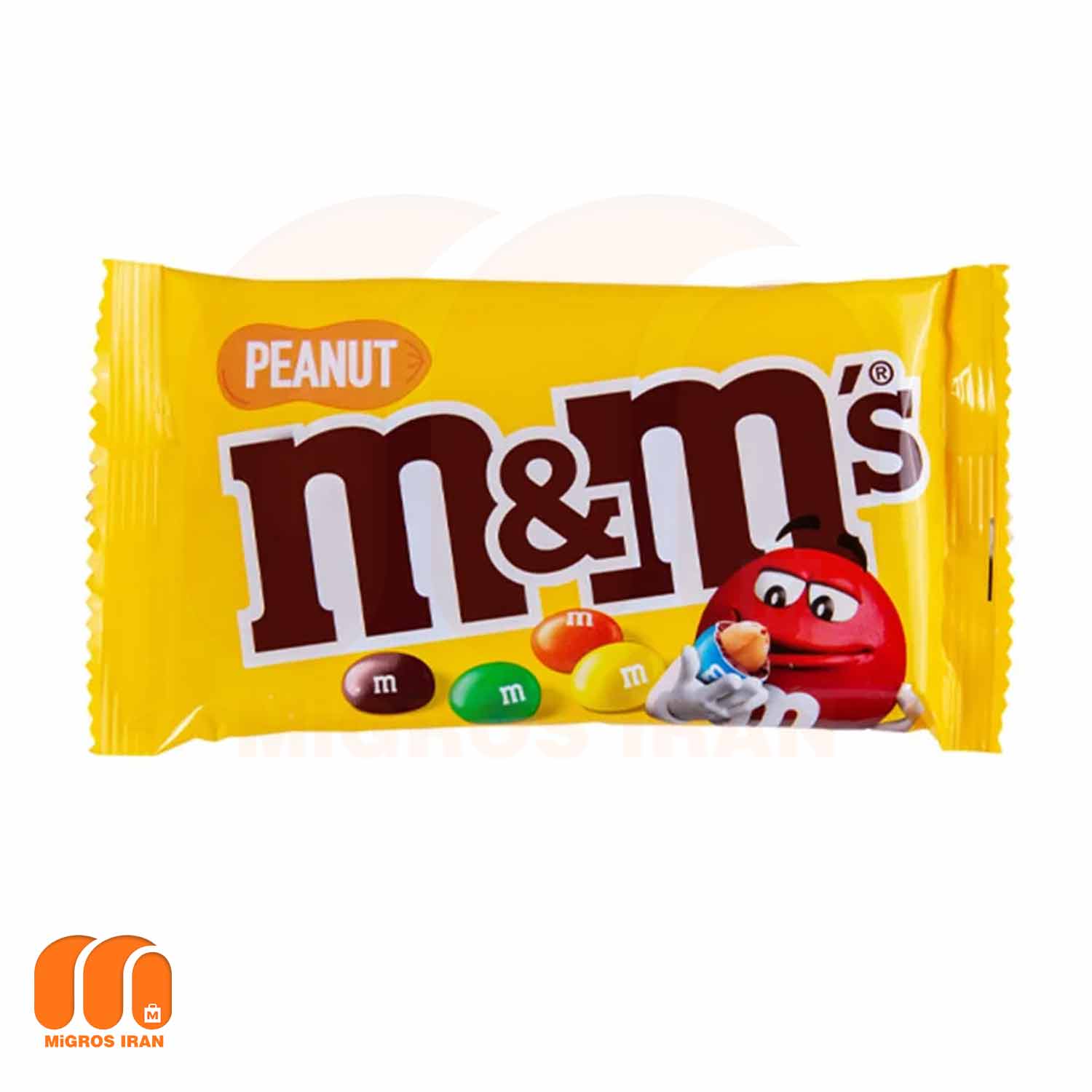 دراژه ام اند امز M&M's بادام زمینی و شکلات شیری 45 گرم