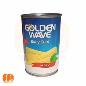 ذرت خوشه ای بیبی کورن گلدن وی Golden Wave Baby Corn فلزی 425 گرم