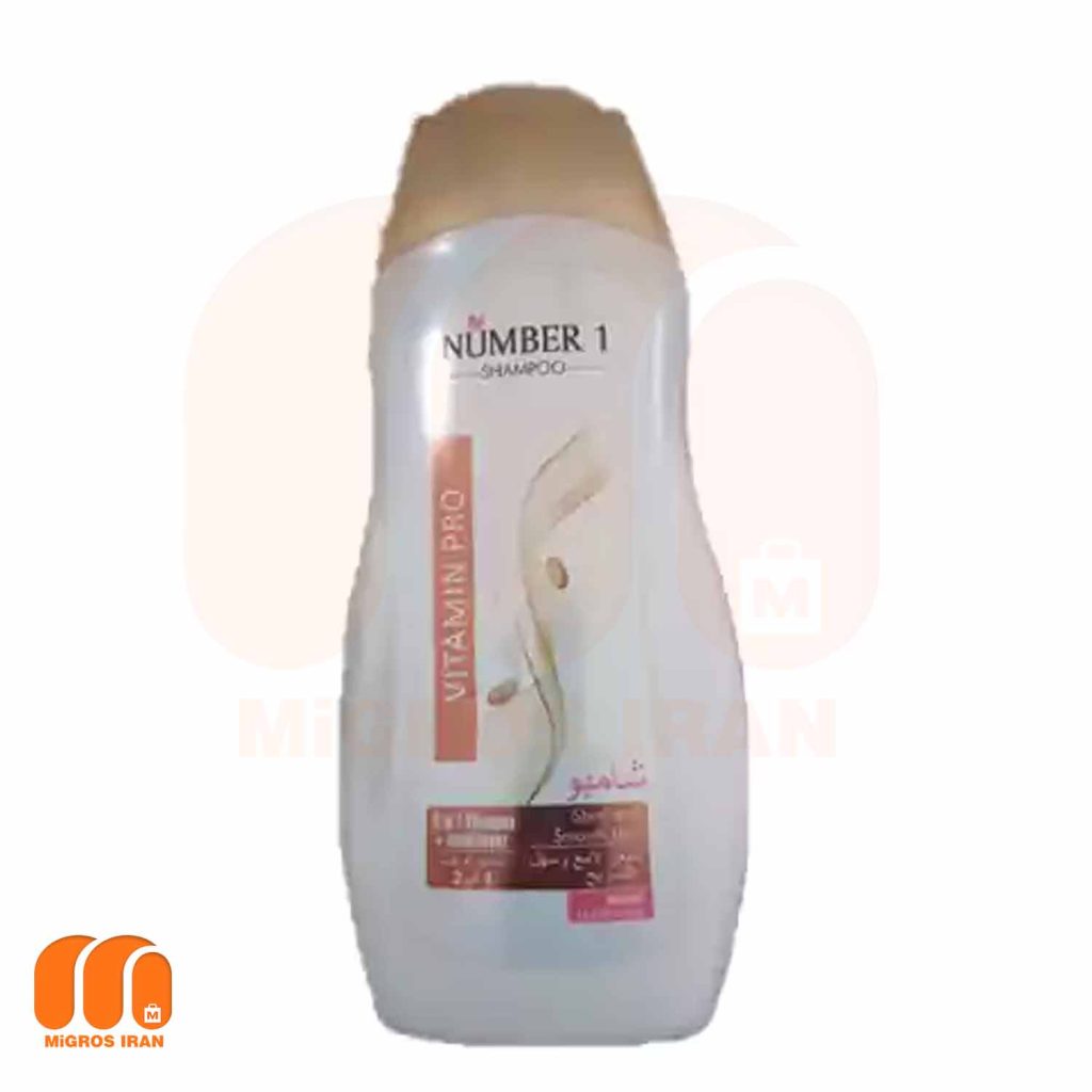 شامپو نرم کننده نامبر وان NUMBER 1 مدل 2 IN 1SHAMPOO حجم 400 میل