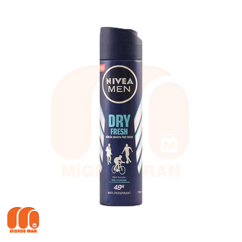 اسپری مردانه نیوا 200 میل مدل DRY FRESH